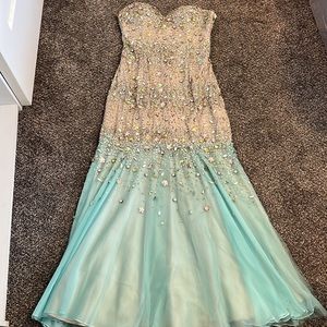 Terani Couture Mermaid Style Prom Dress